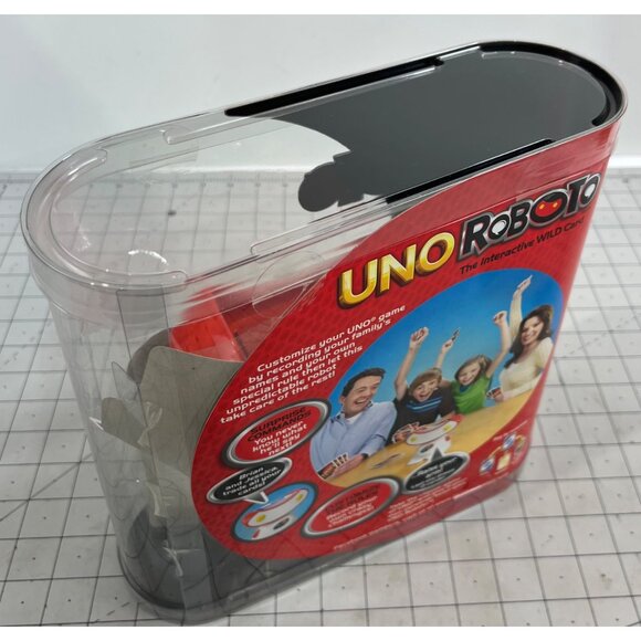 Mattel Uno Roboto Interactive Card Game 40th Anniversary Edition NIB - Picture 2 of 10